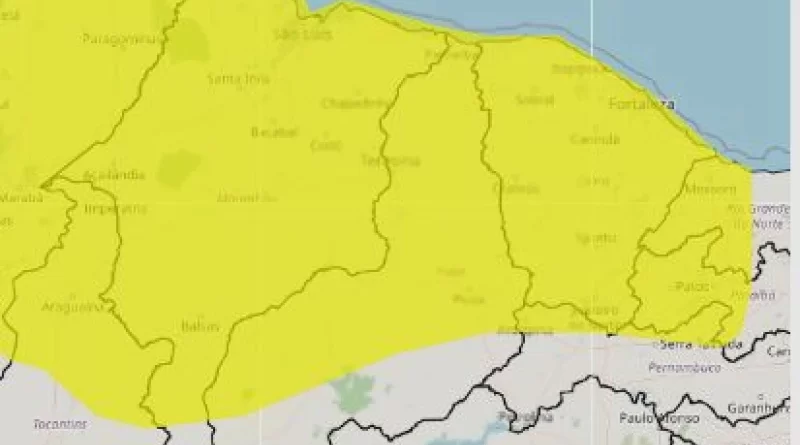 Teresina e mais 187 cidades do Piauí podem ter chuvas intensas nas próximas horas; veja lista