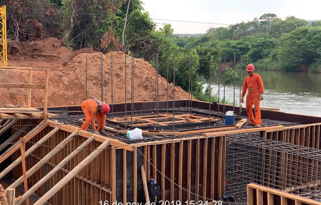 Ponte em Santa Filomena/Alto Parnaíba-MA, começa a virar realidade