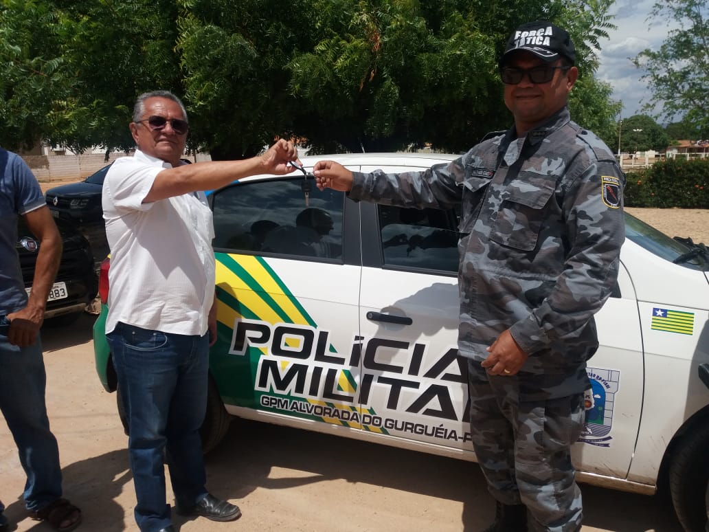 Alvorada do Gurguéia é contemplada com viatura policial