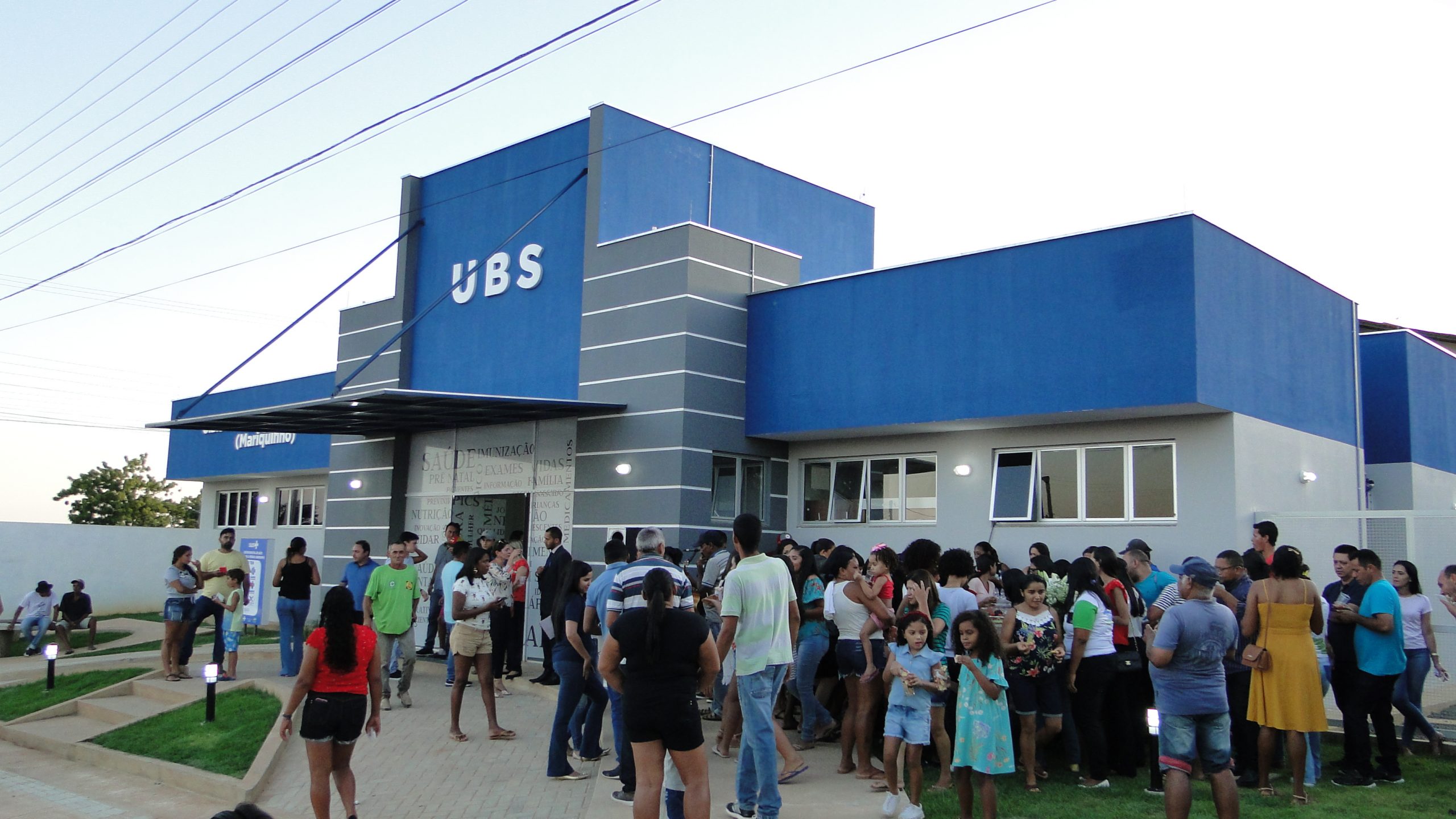 Marcos Elvas inaugura UBS no bairro Alto Alegre