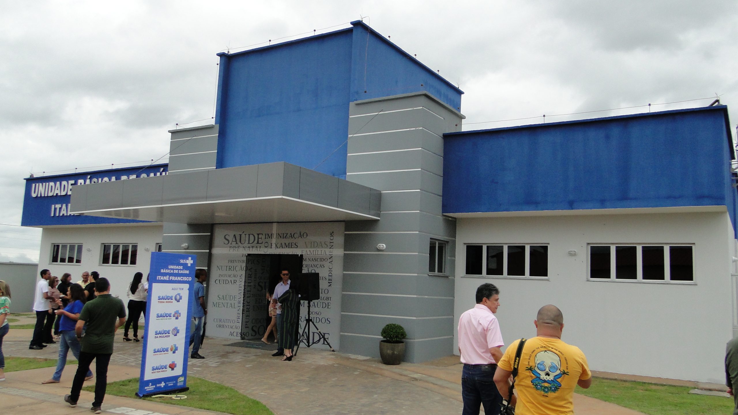 Marcos Elvas inaugura mais uma UBS, agora são seis.