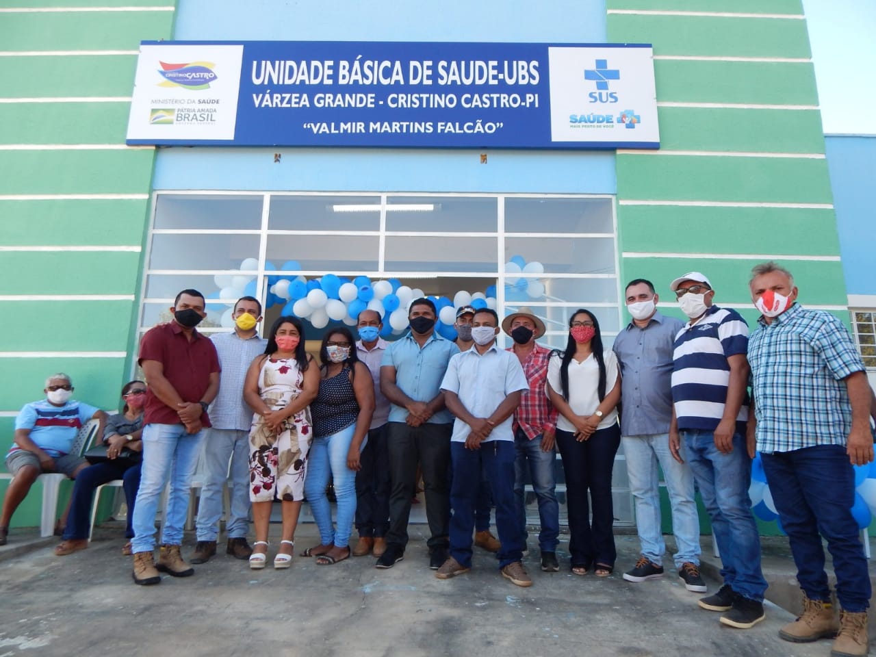 Manoel Junior inaugura UBS na localidade Várzea grande