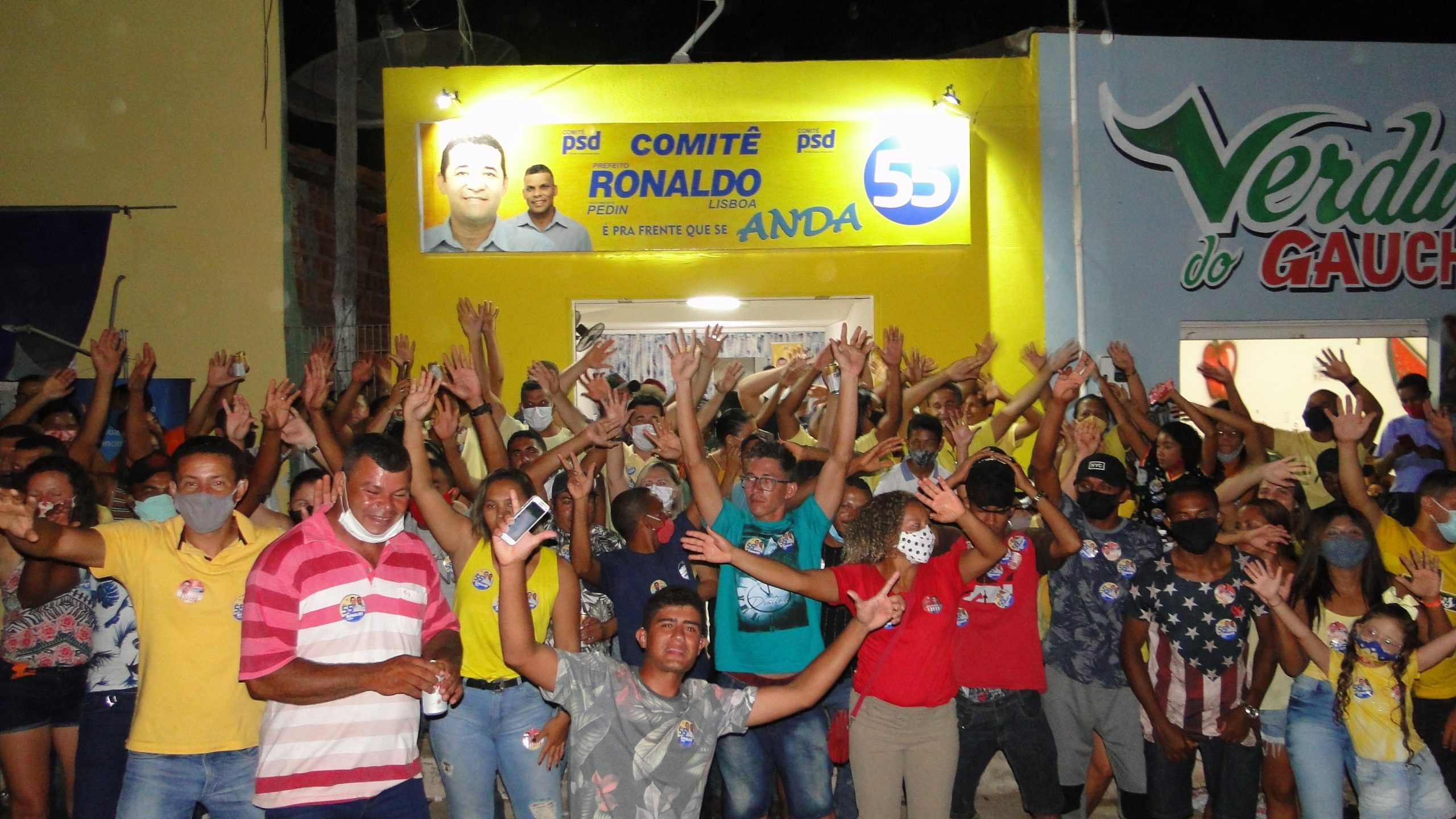 Povo de Currais levanta a campanha de Ronaldo Lisboa na abertura do Comitê