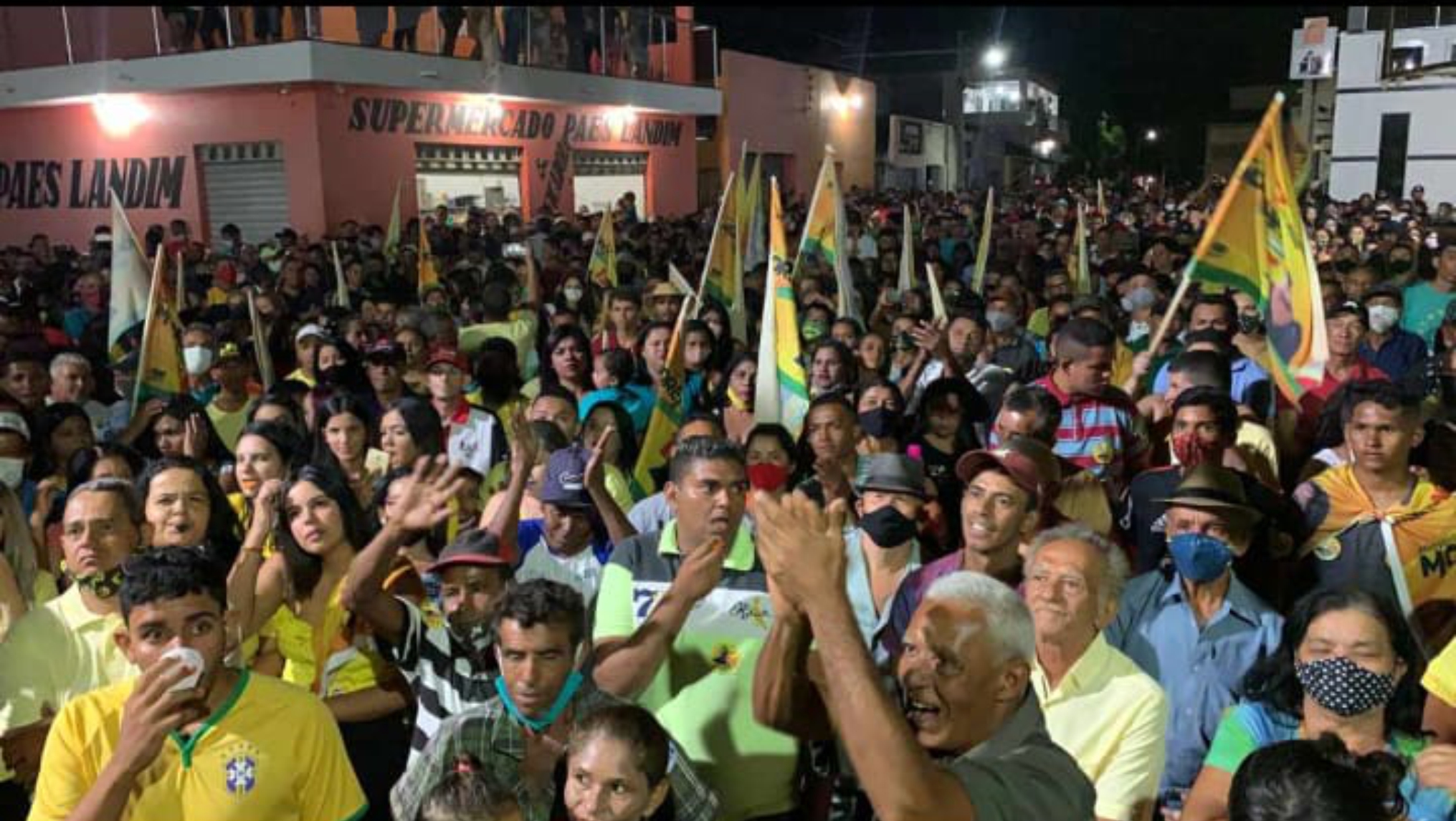Inauguração do Comitê de Moreninho foi o maior espetáculo a céu aberto em Avelino Lopes