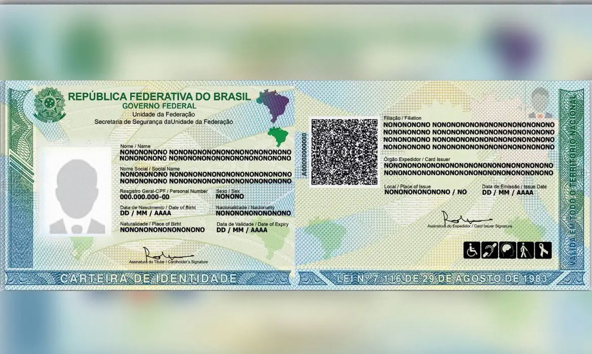 Nova carteira de identidade: campo “sexo” será retirado
