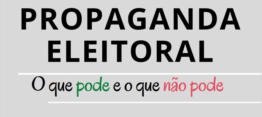 Propaganda eleitoral começa próxima sexta-feira; conheça regras