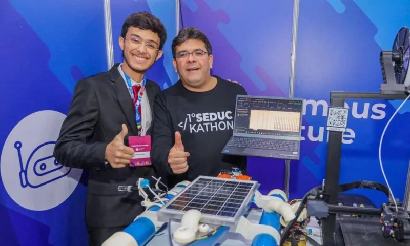 Estudante do Piauí conquista Prêmio Nobel da Ciência Jovem com projeto aquático