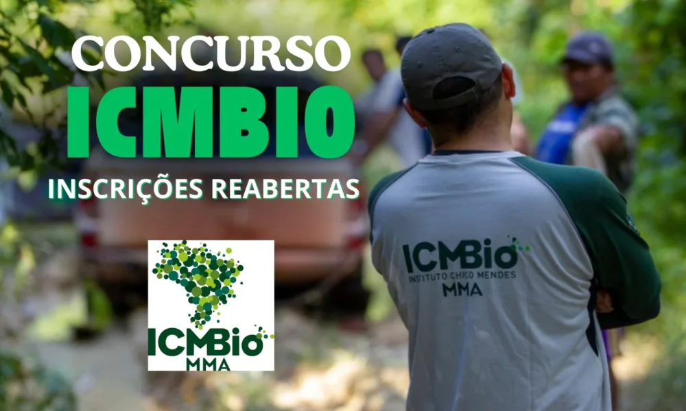 ICMBio reabre inscrições para concurso com 350 vagas