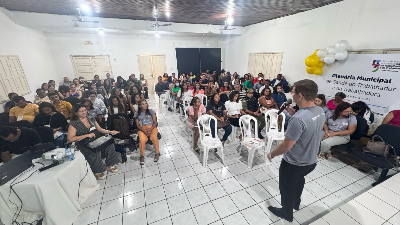 Bom Jesus realiza Etapa Municipal da 5ª Conferência Nacional de Saúde do Trabalhador e da Trabalhadora