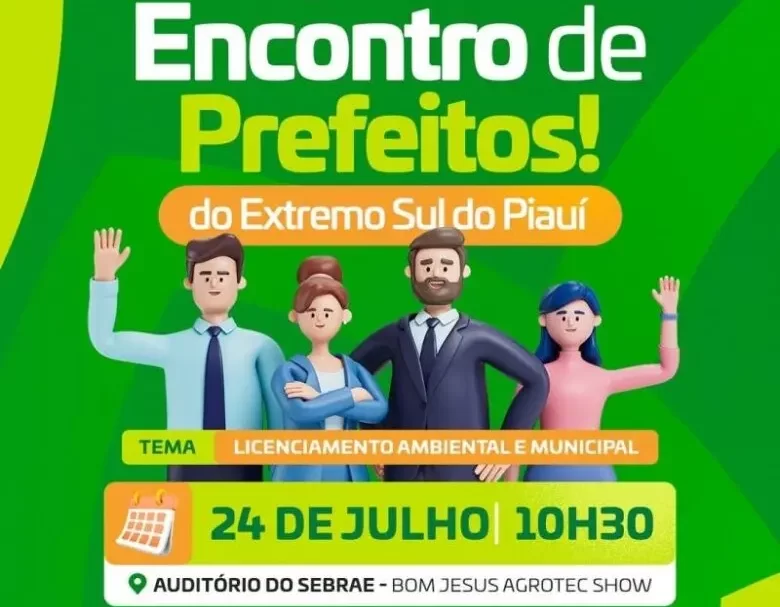 Bom Jesus sedia Encontro de Prefeitos do Extremo Sul com foco em desenvolvimento sustentável