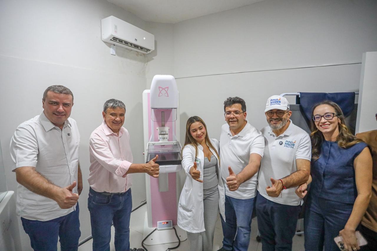 Rafael Fonteles inaugura nova Central de Diagnósticos e delegacia de Bom Jesus