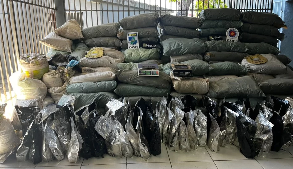 Polícia diz que droga apreendida em Cristino Castro iria para o Sudeste do país