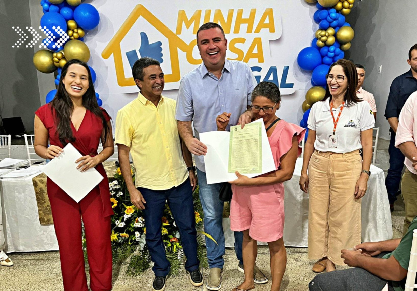 Nestor Elvas contempla mais de 500 familias do Bairro Serra Nova com registros de imóveis