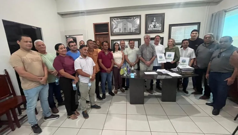 Prefeito de Corrente anuncia pacote de mais de R$ 18 milhões em obras no município