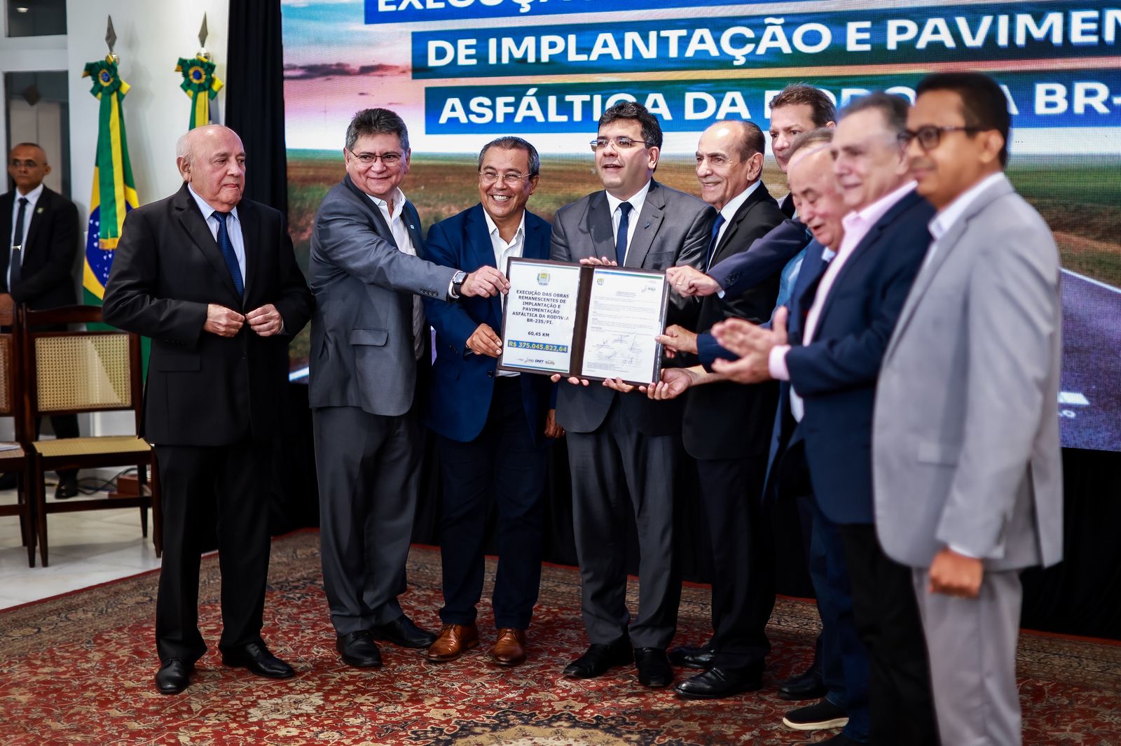Nova obra na BR-235 encurtará em mais de 300 km rota da soja e liga PI, BA e MA