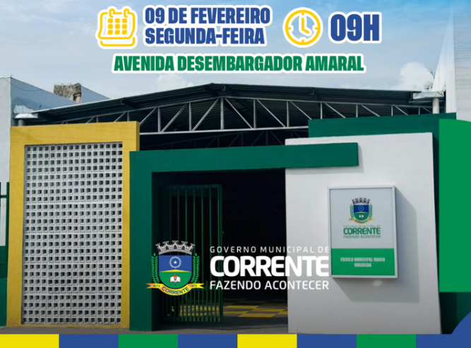 Escola Mário Nogueira é reformada e recebe nova estrutura
