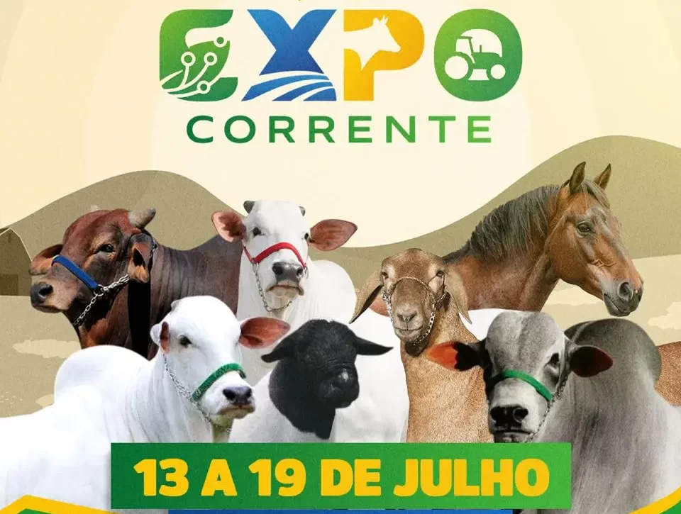ExpoCorrente 2026 é confirmada e promete movimentar cidade em julho