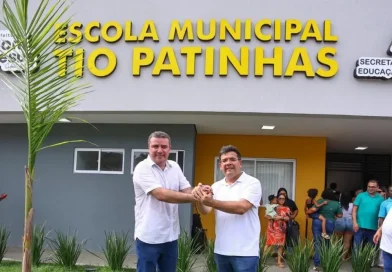 Rafael Fonteles e Nestor Elvas inauguram obras de infraestrutura e nova escola em Bom Jesus