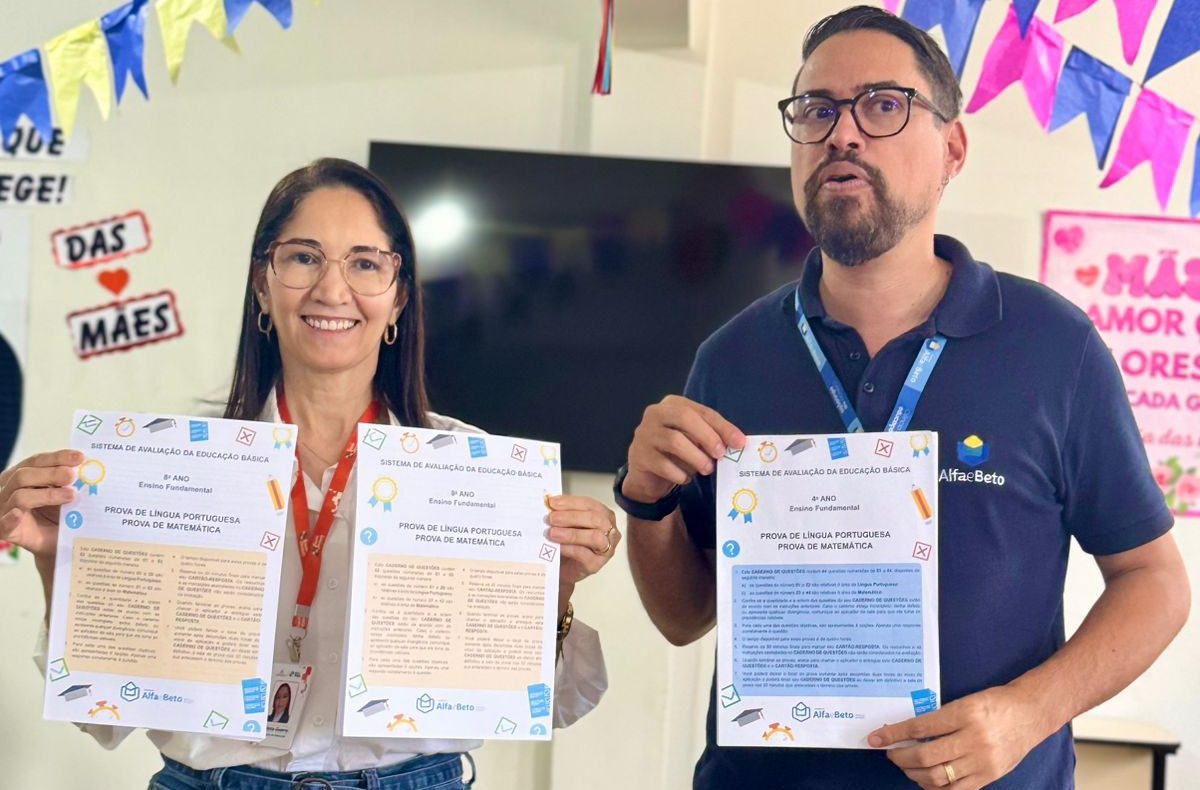 Secretaria de Educação de Bom Jesus promove formação sobre aplicação de simulados nas escolas municipais