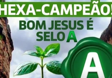 Bom Jesus ganha pela 6ª vez consecutiva o Selo Ambiental Categoria A