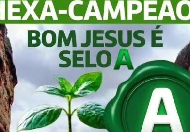 Bom Jesus ganha pela 6ª vez consecutiva o Selo Ambiental Categoria A