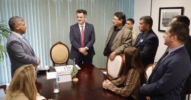 Ciro Nogueira reforça sua pré-candidatura e recebe grupo de prefeitos em Brasília