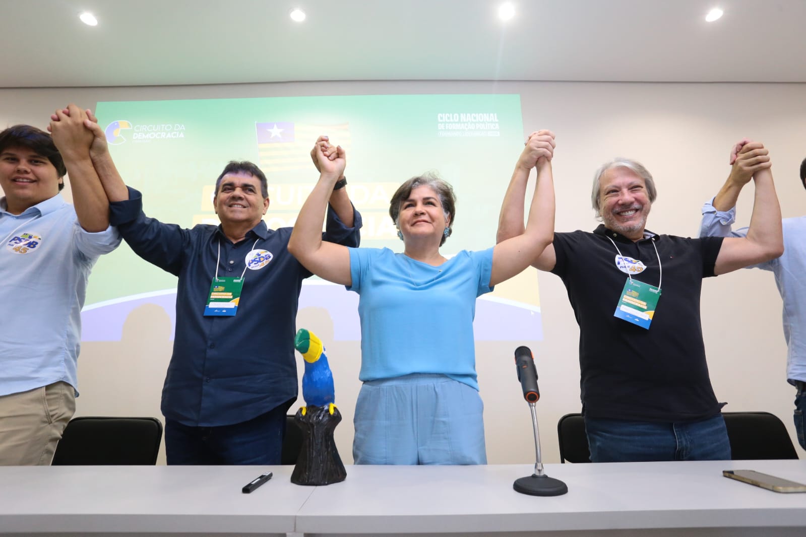 PSDB oficializa chapa majoritária e lança pré-candidaturas ao Governo e Senado