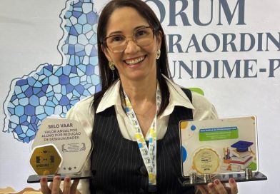 Educação de Bom Jesus recebe reconhecimento por alfabetização e equidade em evento da Undime-PI