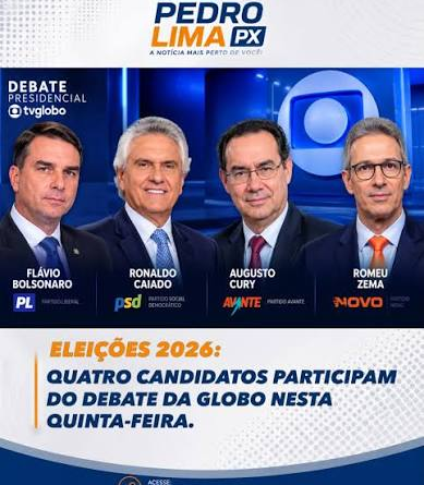 Debate na Globo é hoje: quais as regras e o que esperar
